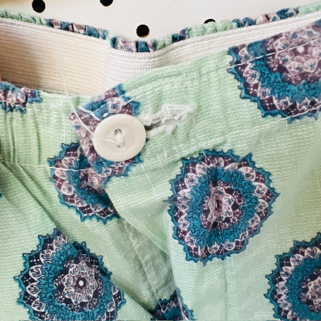 1980s vintage / DE LUXE / pyjama set / OS / made in nz (3886923134894934563)