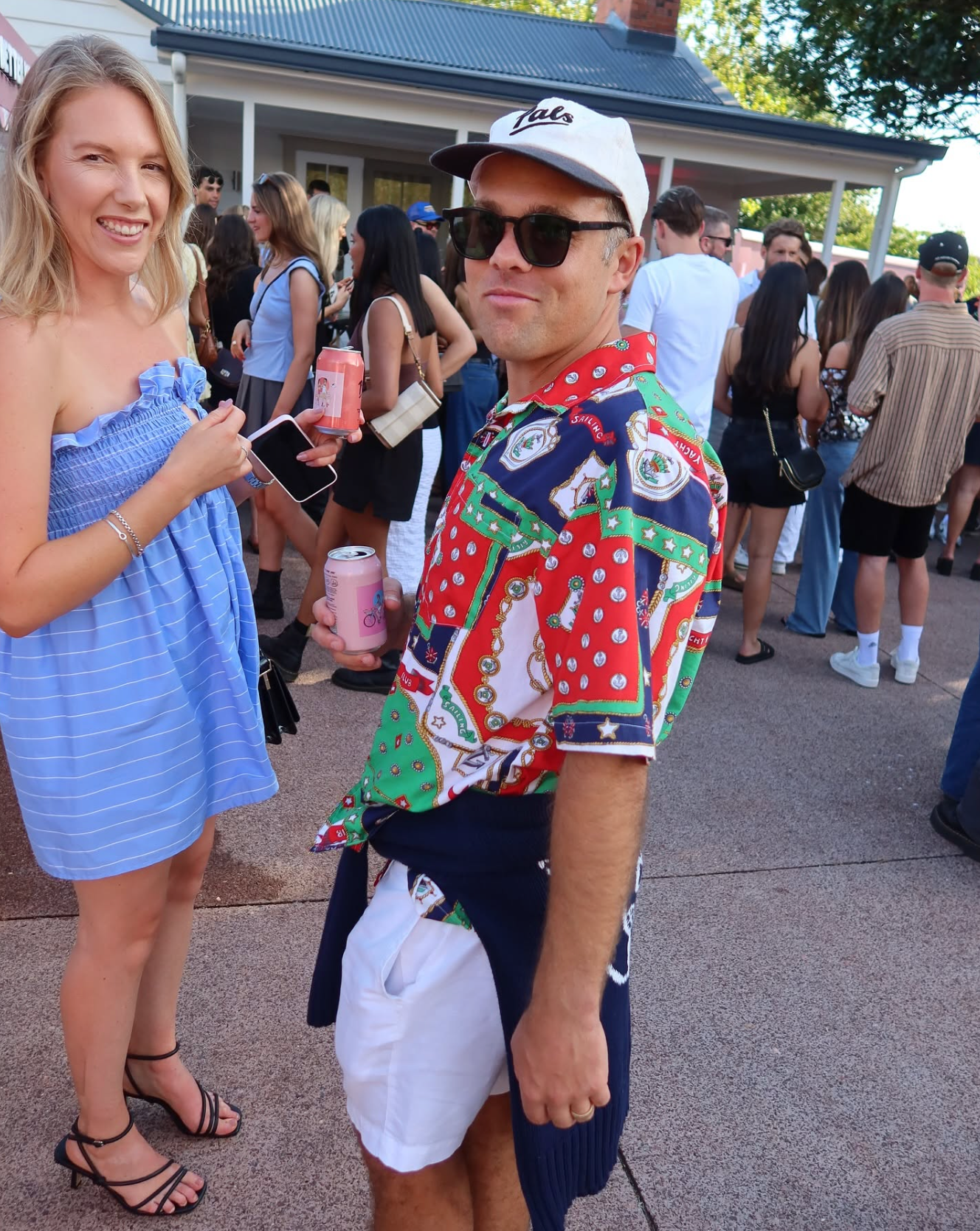 Caitlin Crisp / print short-sleeve shirt / small (3886925388731355833)