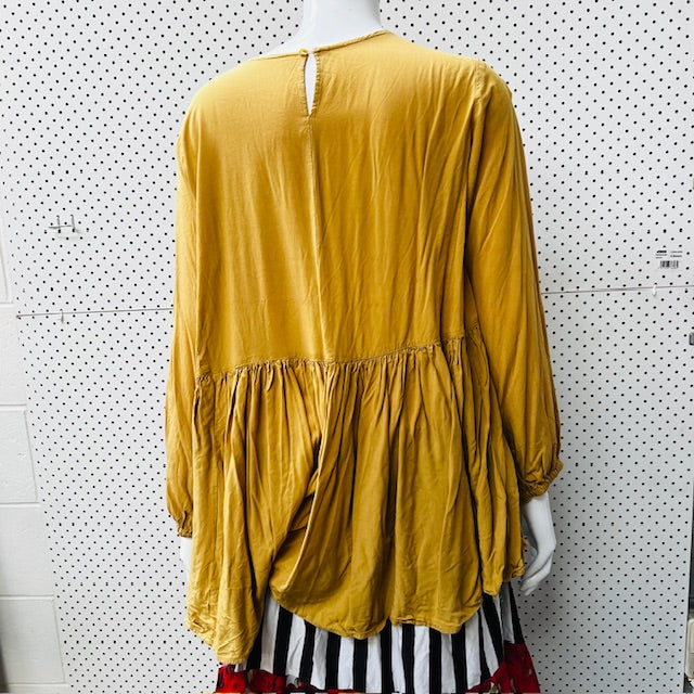 AMERICAN HOLIC / peplum swing top / L (3887024460545385780)