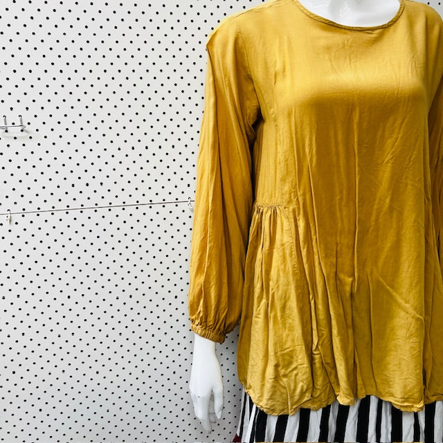 AMERICAN HOLIC / peplum swing top / L (3887024462584843023)