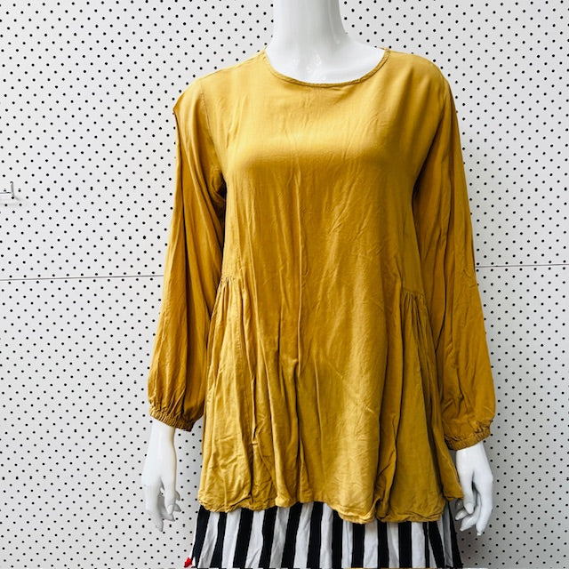 AMERICAN HOLIC / peplum swing top / L (3887024464435121127)