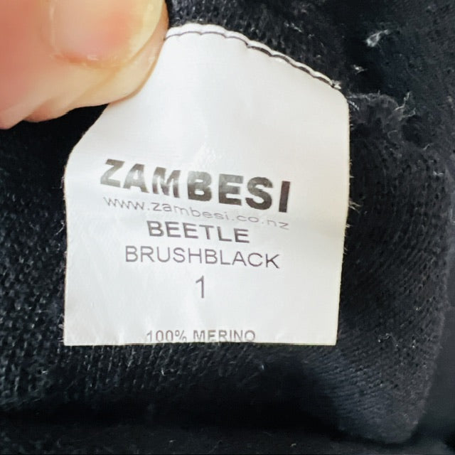 ZAMBESI / 'beetle' wool top / s (3887024529694548048)