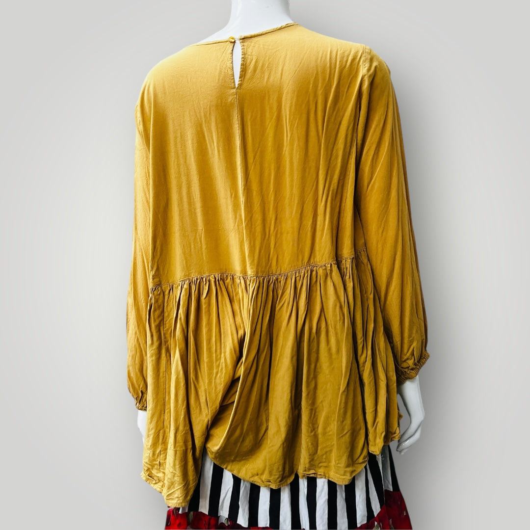 AMERICAN HOLIC / peplum swing top / L (3887025426342973415)
