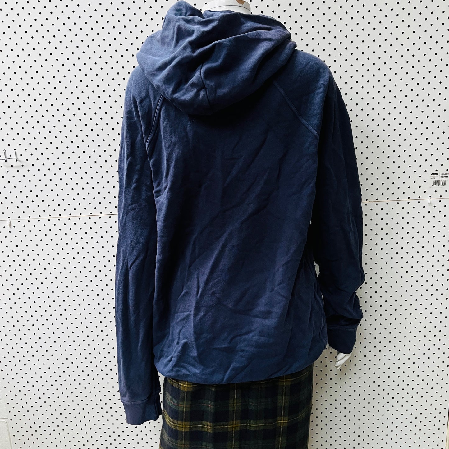 KAREN WALKER / blue logo hoodie / s (3887558837434861610)