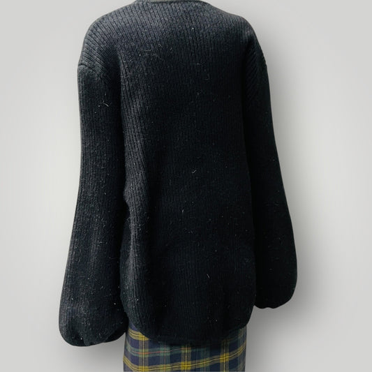 STOLEN GIRLFRIENDS CLUB / ribbed wool knit with balloon sleeves / 10 (3887559010364271186)