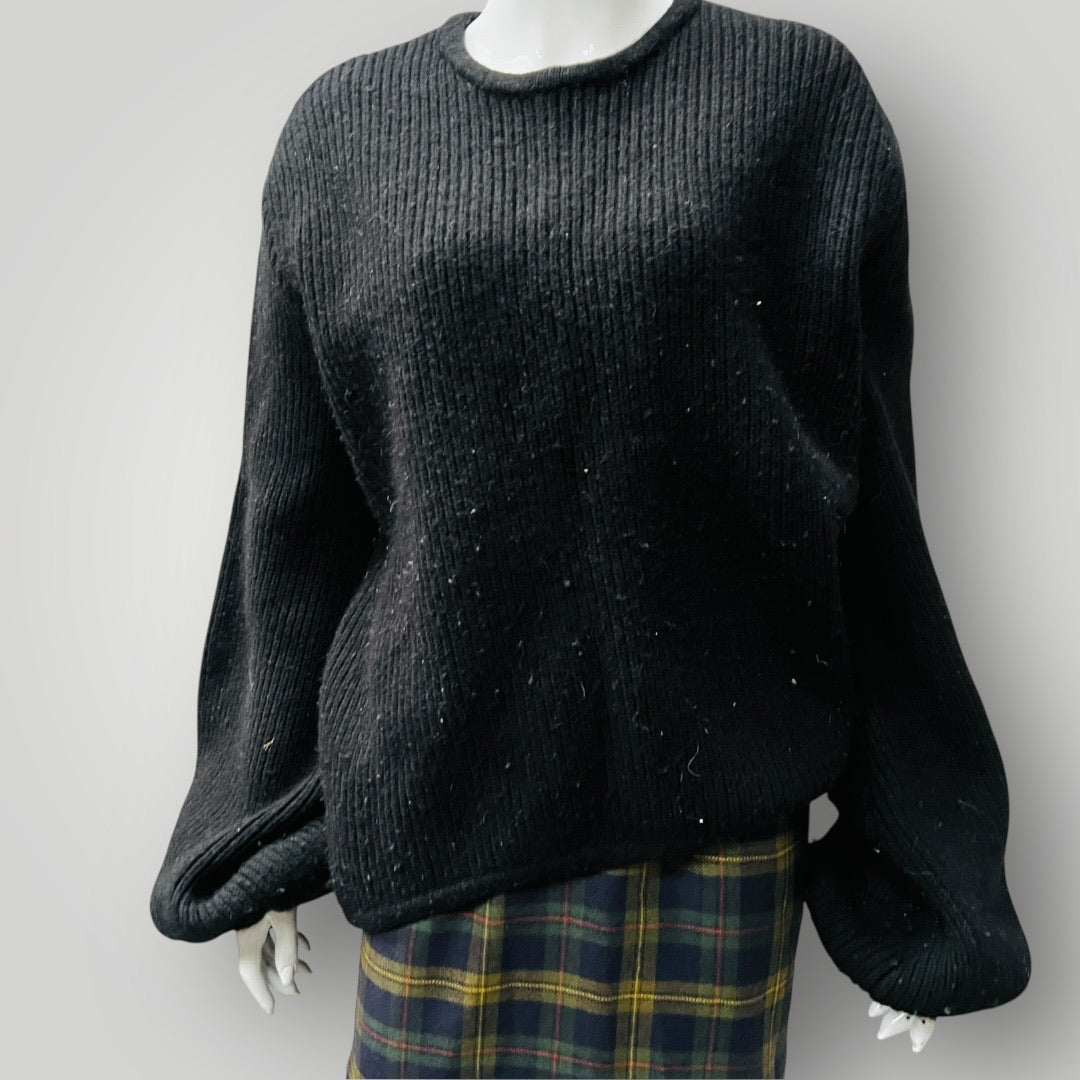 STOLEN GIRLFRIENDS CLUB / ribbed wool knit with balloon sleeves / 10 (3887559012172453474)