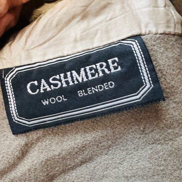1990s nz vintage / ASHLEY FOGEL / cashmere full length double breasted coat / 10 (3888149083746019277)