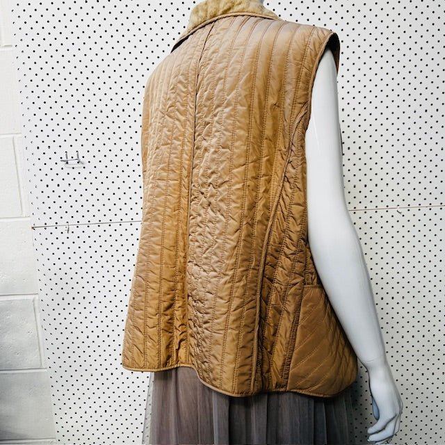 vintage / PSALM / quilted vest / 48 (3888149112311516414)