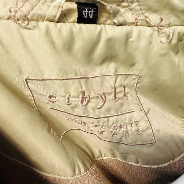 vintage / CIBYLL / quilted green hunting jacket / 44 (3888149125973319218)