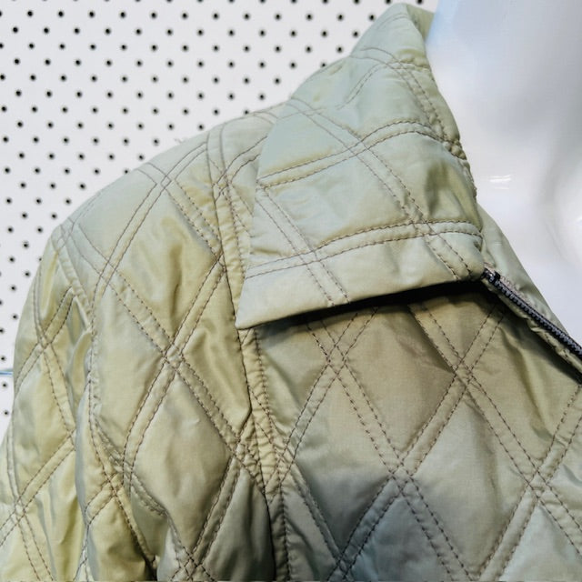 vintage / CIBYLL / quilted green hunting jacket / 44 (3888149127607204207)