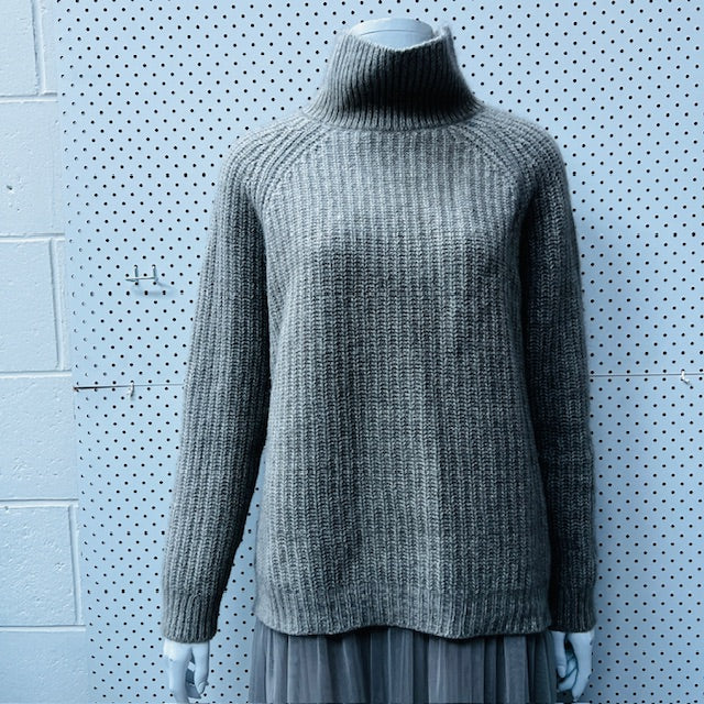 UNTOUCHED WORLD / merino possum silk angora jumper / XL (3888230469448494808)