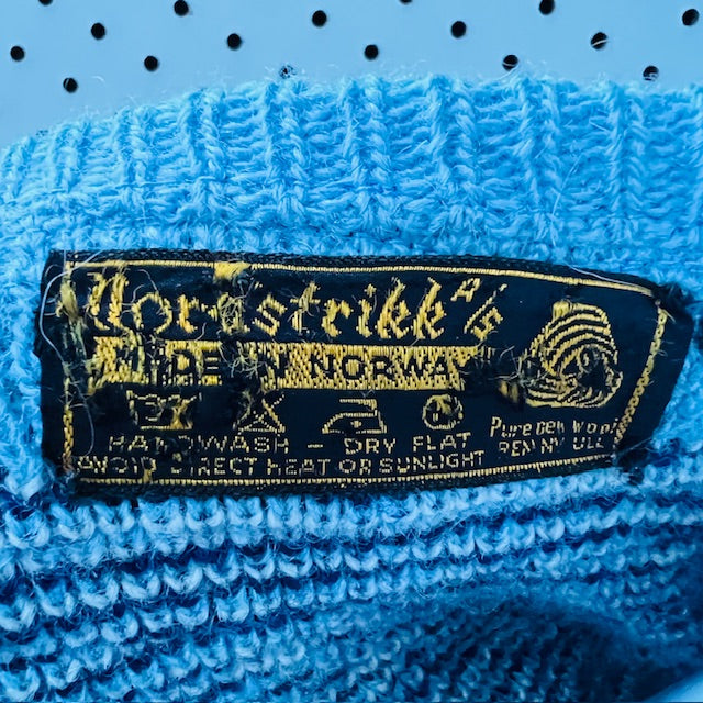 Nordstrikk / traditional norwegian cardigan / wool / M/L (3888230487343388992)