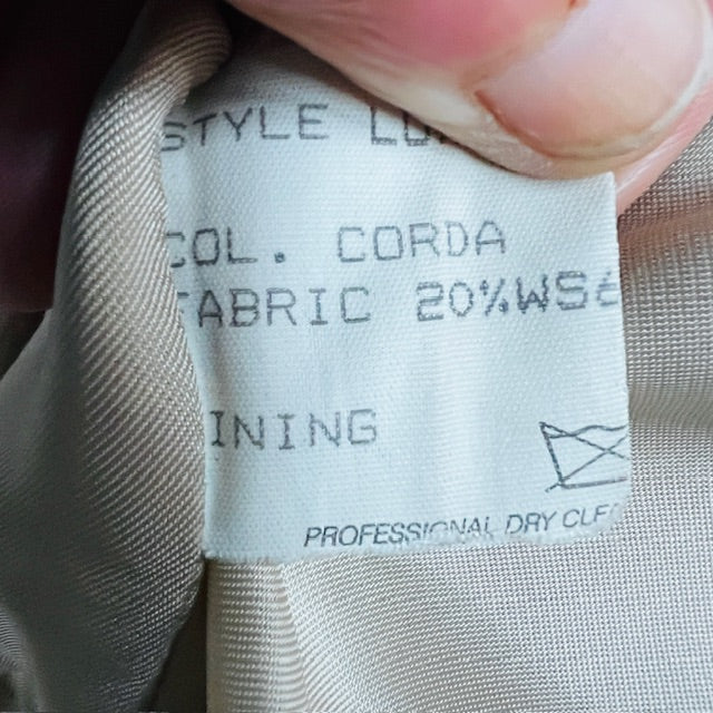 1990s vintage / MARIO VALENTE / full length cashmere coat / 12 / made in italy (3888230504607330784)