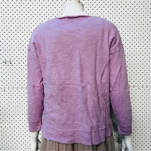 RIDLEY / lavender wool jumper / s/m (3888681764351971802)