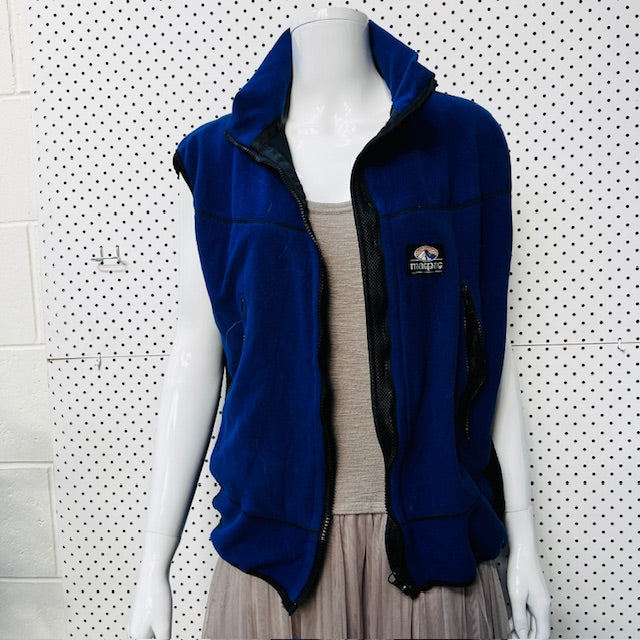 vintage MACPAC / fleece vest / m / made in nz (3888681895812009052)