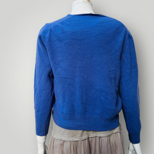 BENETTON / cropped wool jumper / m (3888682231267504486)