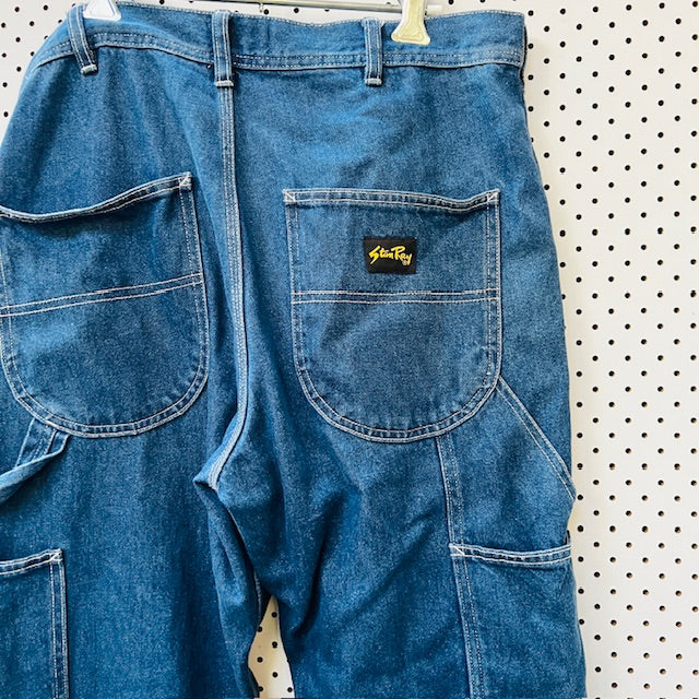 STAN RAY / blue denim 80s painters jeans / 33 (3888810929528462386)