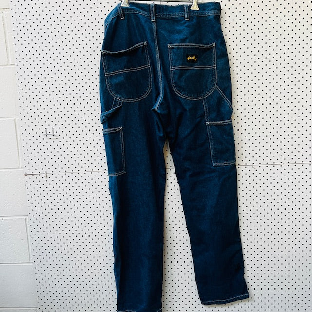 STAN RAY / blue denim 80s painters jeans / 33 (3888810932468163457)