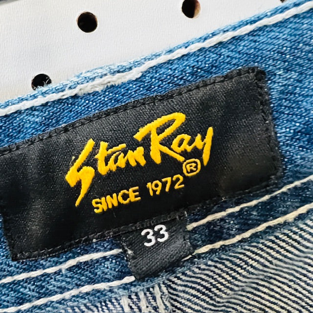 STAN RAY / blue denim 80s painters jeans / 33 (3888810935024355608)