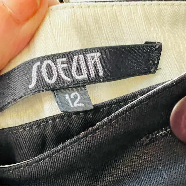 SOEUR / shaped wool pants / 12 (3888811026558250909)