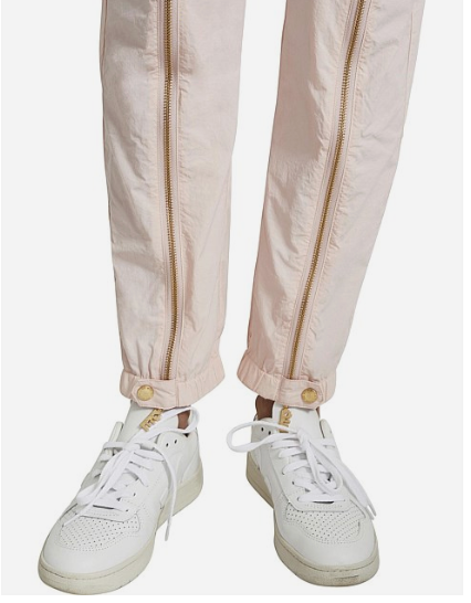 PE NATION / short corner tracksuit pants with front zips / L (3888820164898842022)