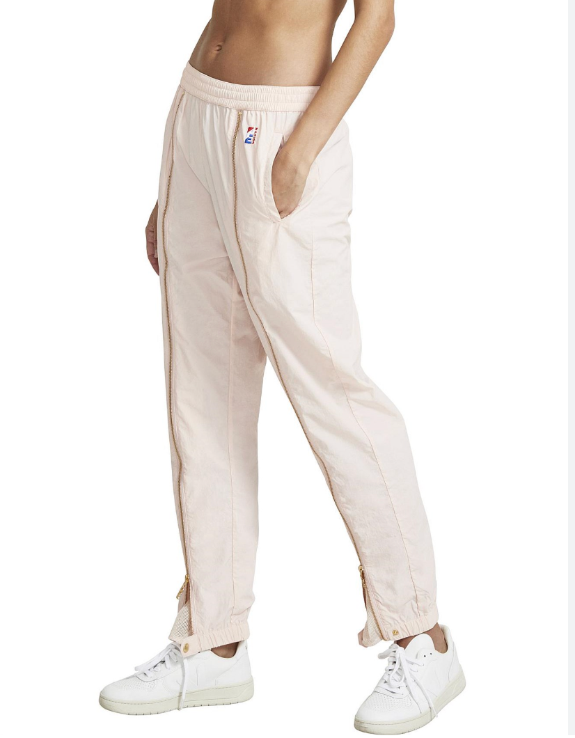 PE NATION / short corner tracksuit pants with front zips / L (3888820172793191189)