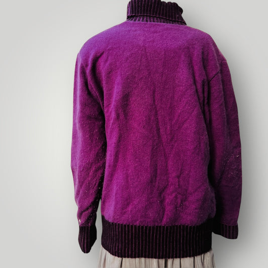 MILL RD / angora merino jumper / s / made in nz (3888837123191046481)