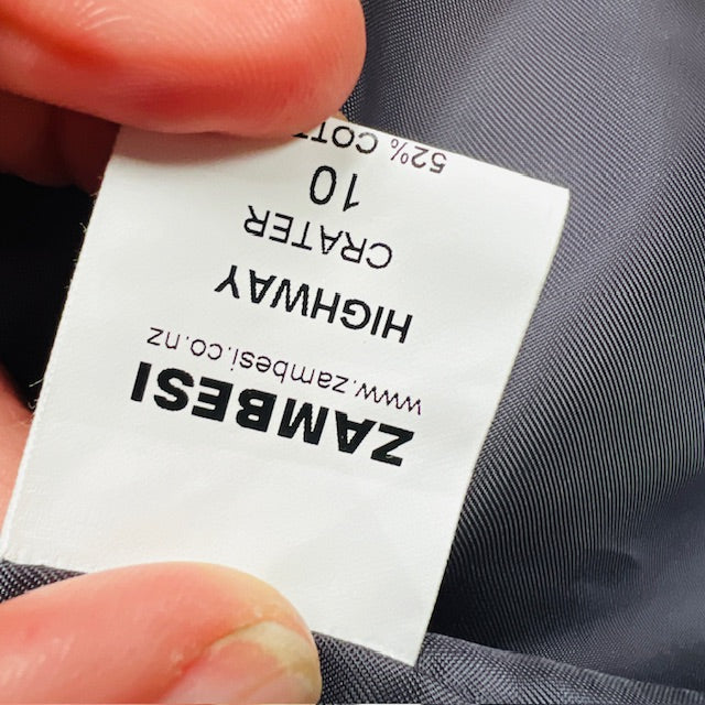 ZAMBESI / highway jacket / linen / s (3889441428349422186)