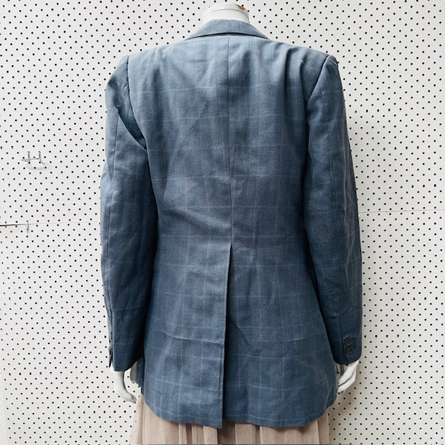 1970s nz vintage / JACKSON THE TAILOR / double breasted wool blazer / s (3889441514849568892)
