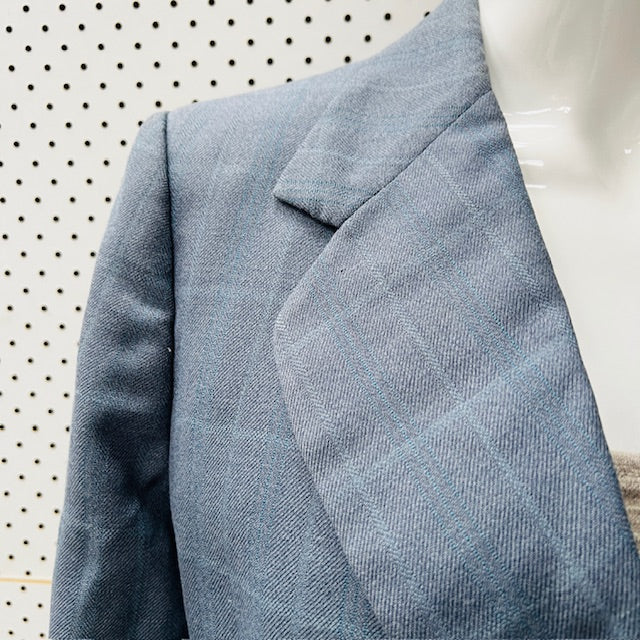 1970s nz vintage / JACKSON THE TAILOR / double breasted wool blazer / s (3889441516759464691)