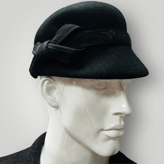 MAJOR WEAR HATS / newsboy in wool / made in england / m (3889448467249045587)