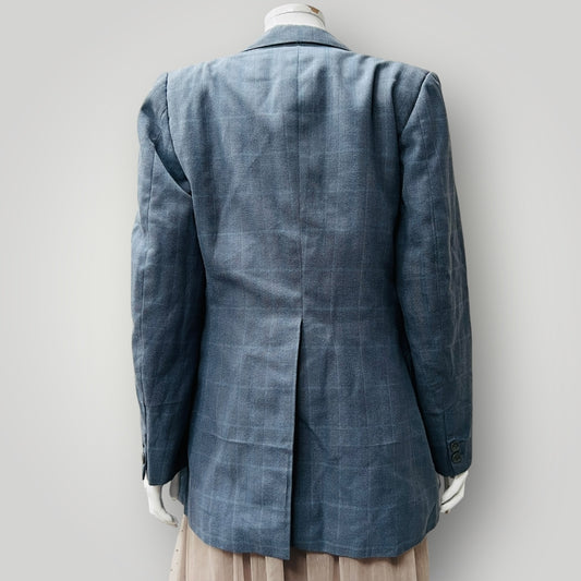 1970s nz vintage / JACKSON THE TAILOR / double breasted wool blazer / s (3889448486149381057)