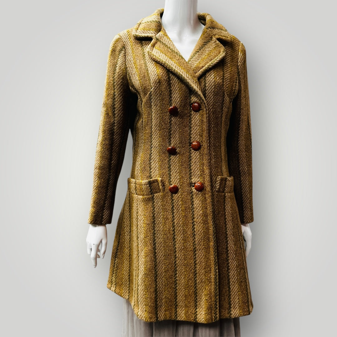1960s nz vintage / wool coat / s (3889448534866646001)