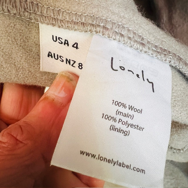 LONELY / wool coat / s (3889867523787012526)