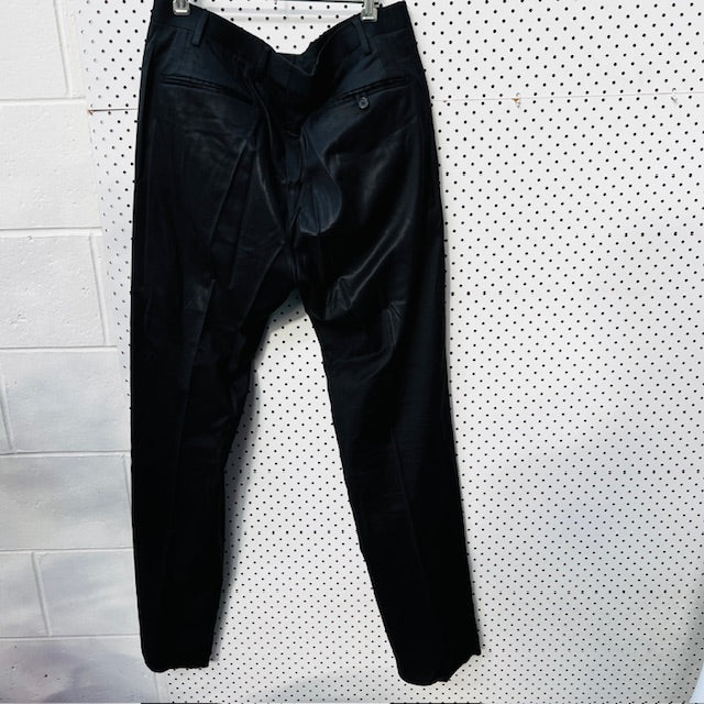 CAMBRIDGE / black wool suit / L / $1 no reserve (3890025561923841063)