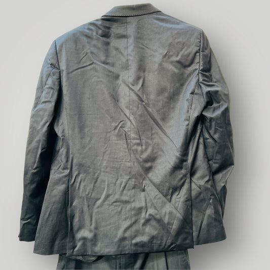 CAMBRIDGE / black wool suit / L / $1 no reserve (3890025715506879590)