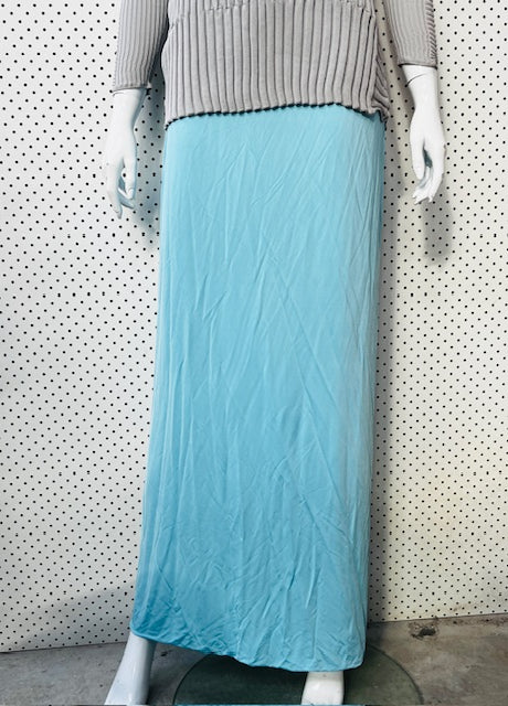 PARIS GEORGIA / straight line skirt / electric blue / m / new with tags (3890030732867425002)