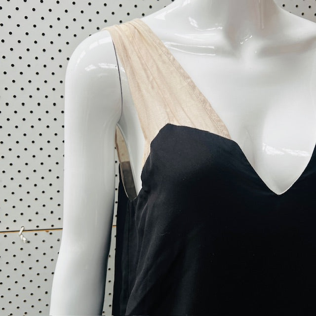 PENNY SAGE / silk cotton dress / S / made in nz (3890118368837755518)