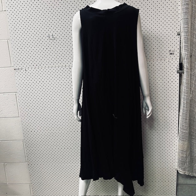 RYAN TURNER / stunning dress with sleeves to tie around dress / 3 / made in nz (3890118457271909417)