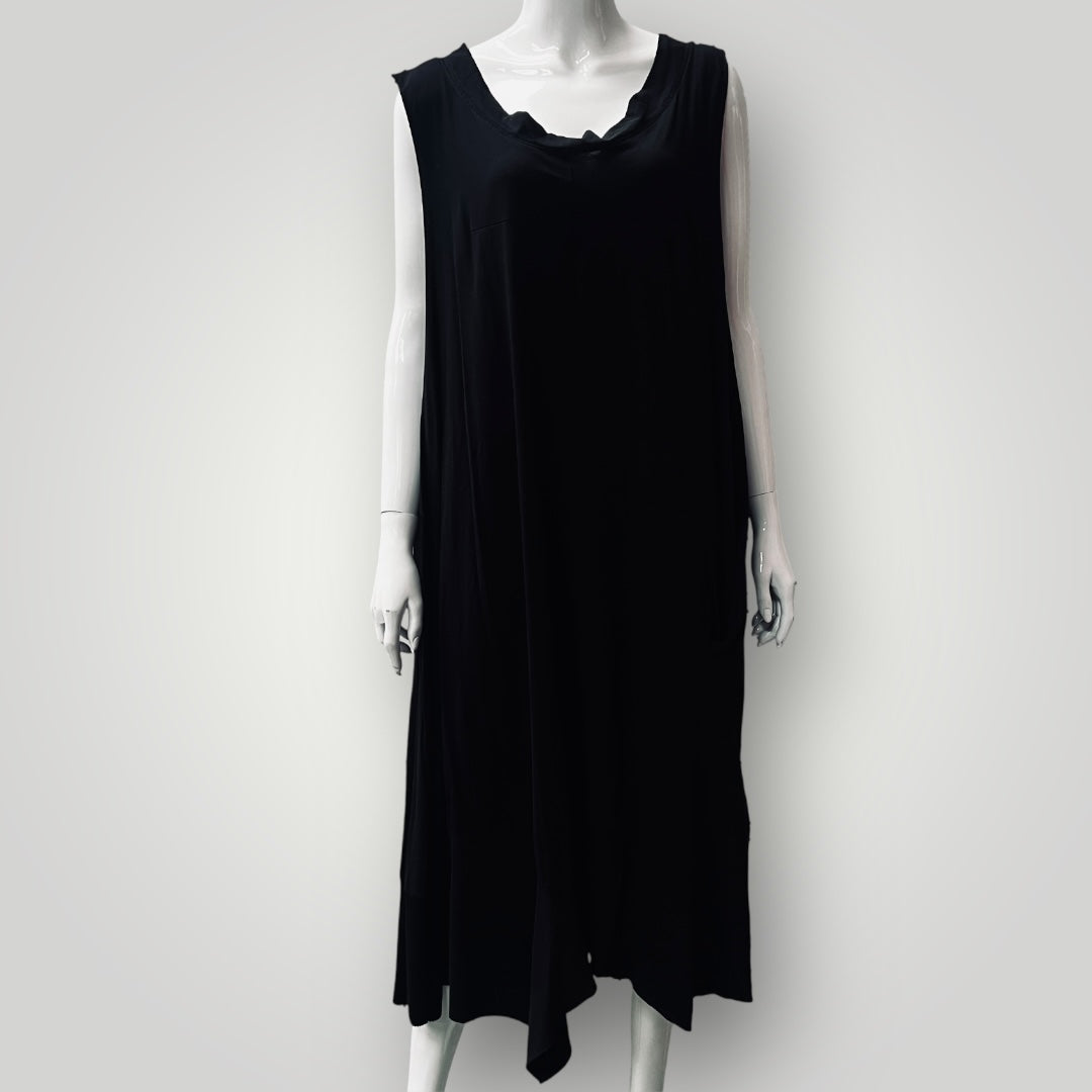 RYAN TURNER / stunning dress with sleeves to tie around dress / 3 / made in nz (3890118782616599383)