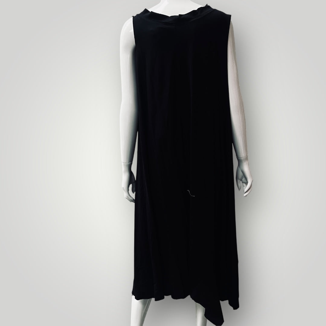 RYAN TURNER / stunning dress with sleeves to tie around dress / 3 / made in nz (3890118783906507032)