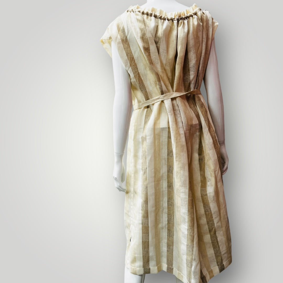 AREEZ KATKI / cotton dress / as new / free size (3890118820072978231)