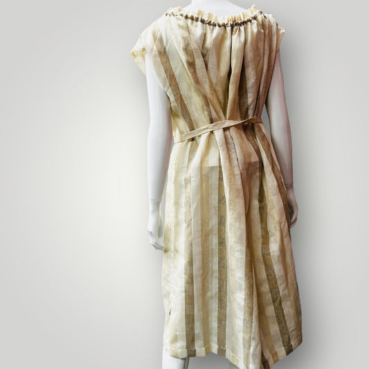 AREEZ KATKI / cotton dress / as new / free size (3890118820072978231)