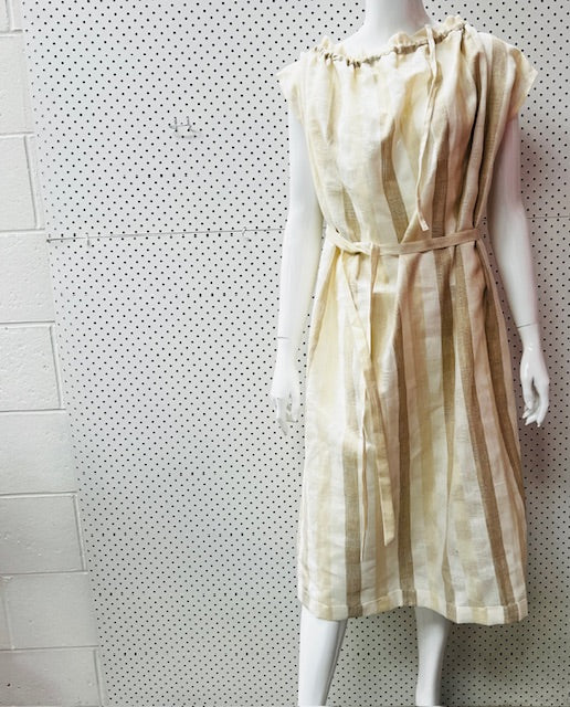 AREEZ KATKI / cotton dress / as new / free size (3890120212782978760)