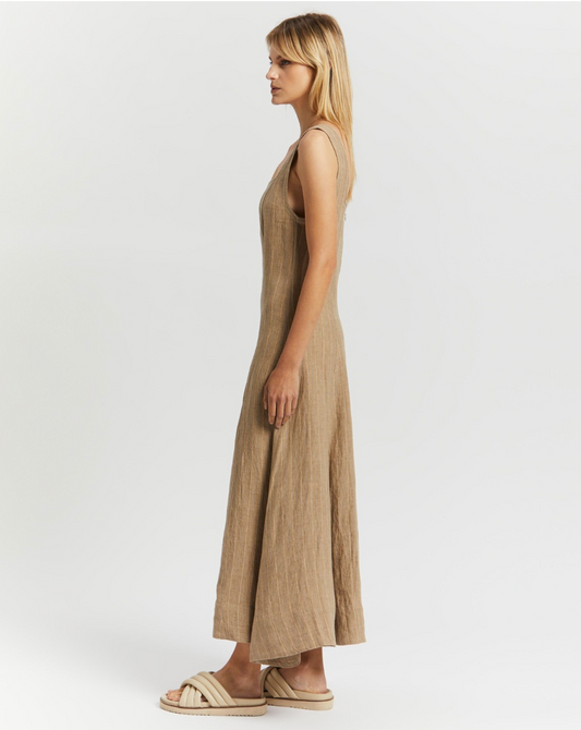 MARLE / anouk dress in linen / 10 (3890123181033361283)