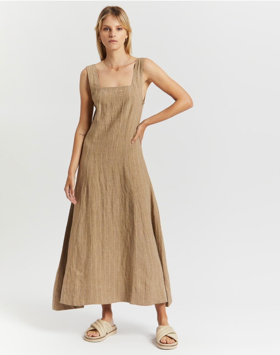 MARLE / anouk dress in linen / 10 (3890123187204127743)