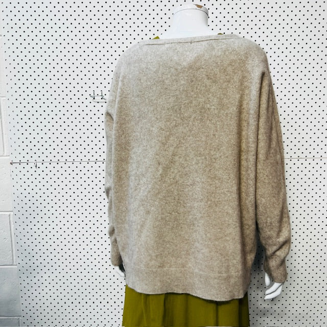 NATIVEWoRLD / merino possum silk cardigan / L (3890670188001757960)