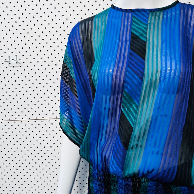 1970s nz vintage / montego bay / dress / m (3890670270147938558)
