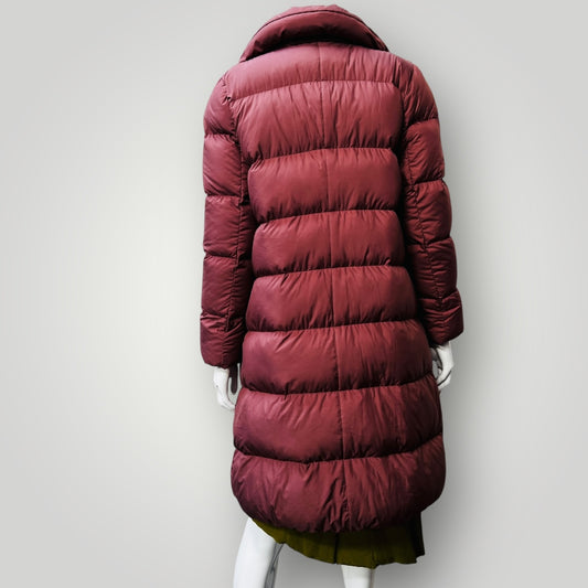 UNIQLO / longline down puffer in pink / S (3890671549886618969)