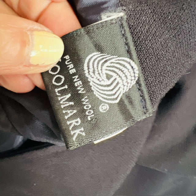 1990s vintage / ASHLEY FOGEL / wool skirt / 16 / made in nz (3891167551375801175)